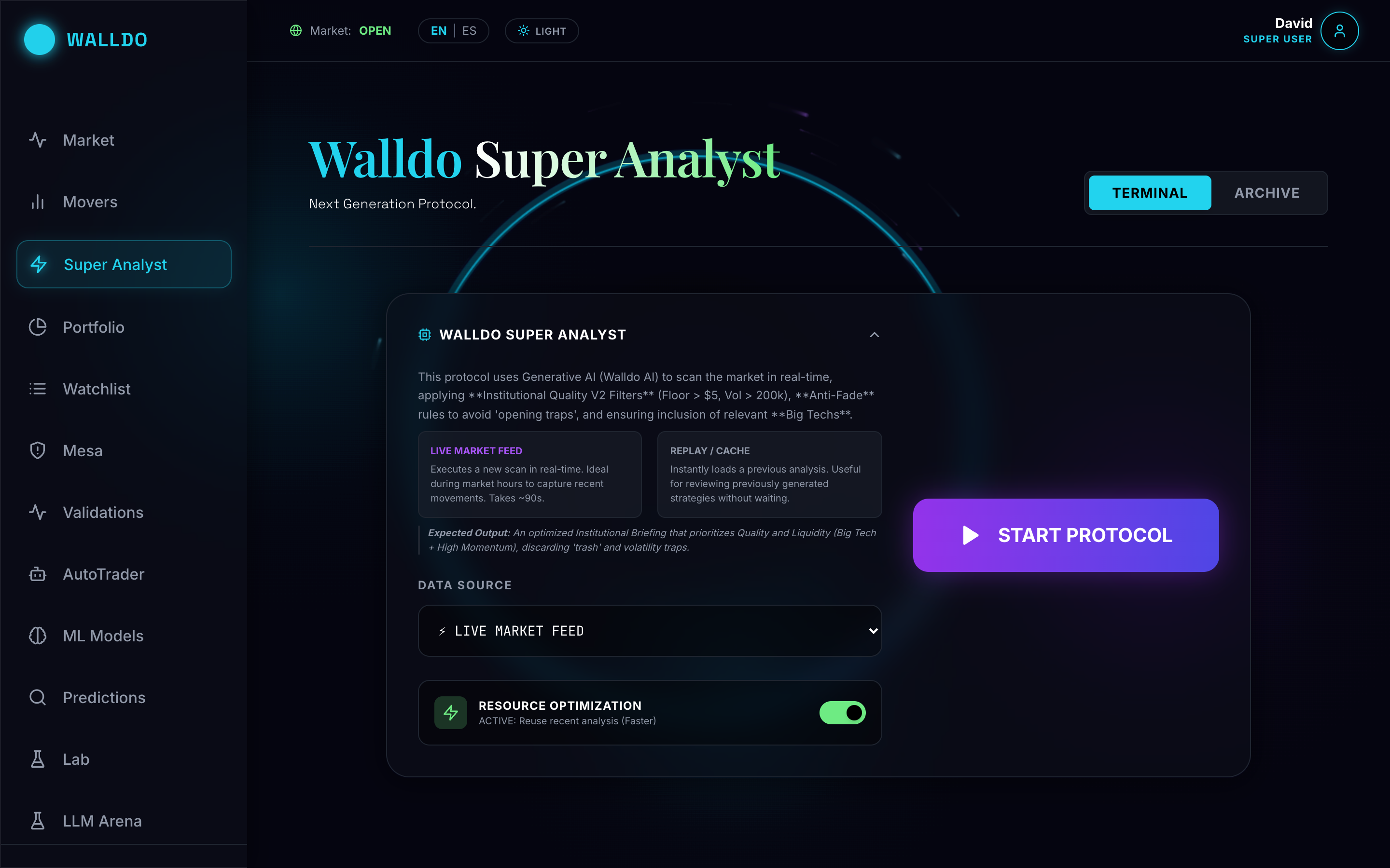 AI analysis engine